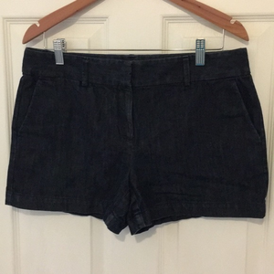 Ann Taylor Loft‎ Jean Shorts, Flat front, Size 8